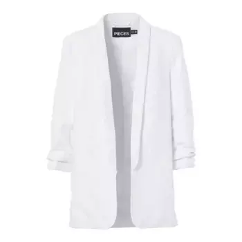 Блейзер Pieces Pia Bosella, белый