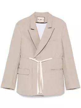 Блейзер Plan C Panama, коричневый