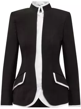 Блейзер по фигуре Casablanca, черный