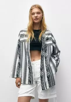 Блейзер PULL&BEAR, белый