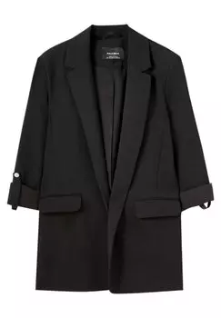 Блейзер PULL&BEAR, черный