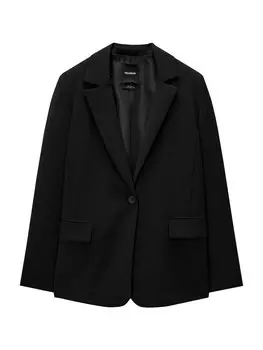 Блейзер Pull&Bear, черный