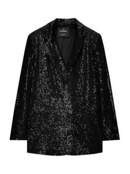 Блейзер Pull&Bear, черный