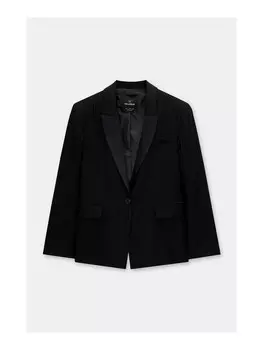 Блейзер Pull&Bear, черный