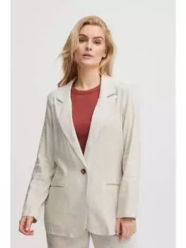 Блейзер PULZ Jeans, бежевый