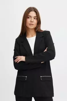 Блейзер PULZ Jeans Jacken, черный