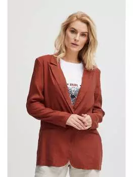 Блейзер PULZ Jeans, коричневый