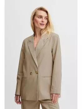 Блейзер PULZ Jeans, коричневый