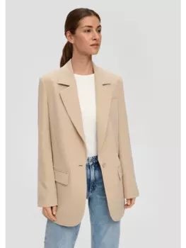Блейзер QS, бежевый