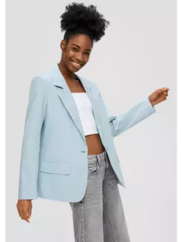 Блейзер QS, бирюзовый