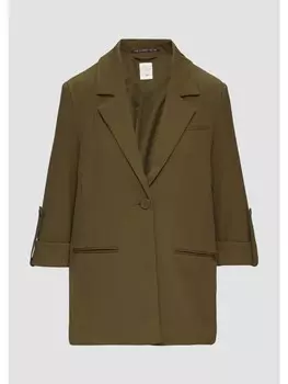 Блейзер QS langarm, оливковый