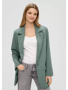 Блейзер QS, оливковый