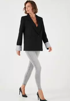 Блейзер REGULAR FIT LELA, черный