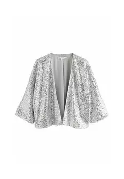 Блейзер REGULAR FIT Next, серебряный