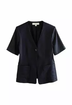 Блейзер REGULAR FIT - SHORT SLEEVE Next, синий