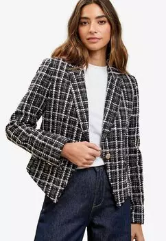Блейзер REGULAR FIT-SINGLE BREASTED - Cardigan Lipsy, черный