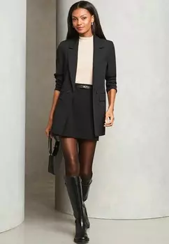 Блейзер RELAXED LONGLINE TAILORED Lipsy, черный