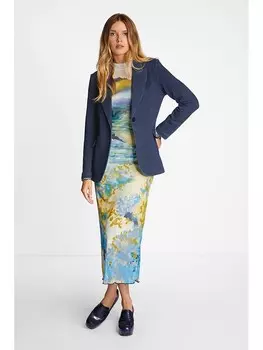 Блейзер Rich & Royal, темно-синий