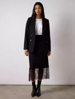 Блейзер Ro&Zo Double Breasted, черный