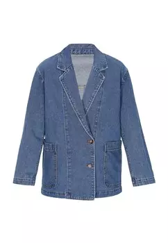 Блейзер ROCKEASY, синий деним