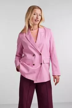 Блейзер - Розовый - Классический крой PIECES