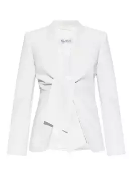 Блейзер с бантом MAX MARA, белый