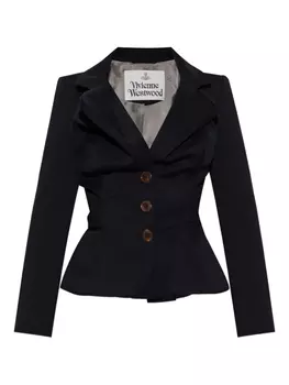 Блейзер с баской Vivienne Westwood, черный
