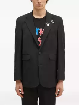 Блейзер с булавками Aries, черный