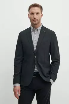 Блейзер с добавлением шерсти Michael Kors, зеленый