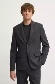 Блейзер с добавлением шерсти United Colors of Benetton, серый