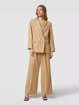 Блейзер с двубортной застежкой на пуговицы, модель «Джунни» Second Female, бежевый