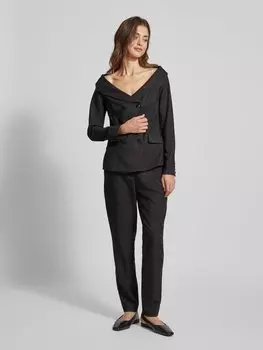 Блейзер с глубоким V-образным вырезом Marc Cain, черный