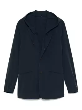 Блейзер с капюшоном Emporio Armani, синий