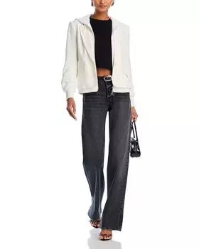 Блейзер с капюшоном Khloe Cinq Sept, белый