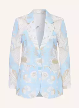 Блейзер с льном Herzen'S Angelegenheit, белый