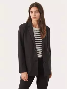 Блейзер с лацканами Victoria Notch Part Two, черный