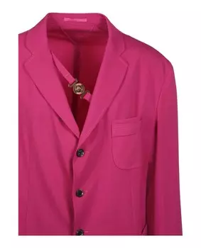Блейзер с Медузой Бигги Versace, розовый