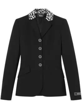 Блейзер с Медузой Versace, черный