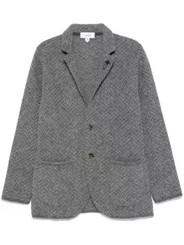 Блейзер с начесом Lardini, серый