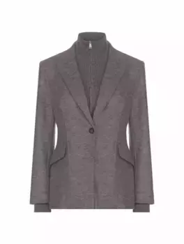 Блейзер с нагрудником Auden Simkhai, серый