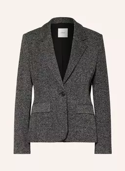Блейзер s.Oliver BLACK LABEL, черный/белый