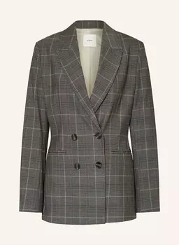 Блейзер S.Oliver Black Label, серый