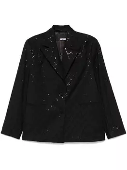 Блейзер с пайетками ROTATE BIRGER CHRISTENSEN, черный