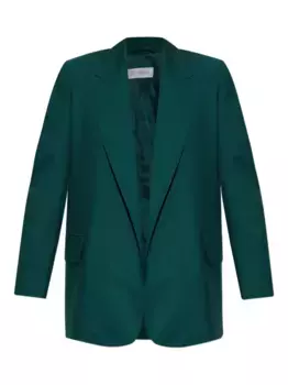 Блейзер с поясом MAX MARA, зеленый