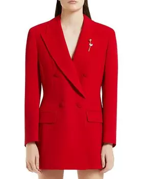 Блейзер с приталенной талией Marella, красный