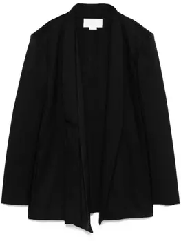 Блейзер с шарфом Genny, черный