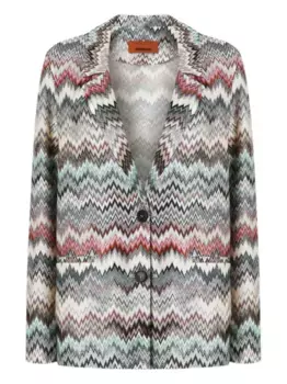 Блейзер с шевронным узором Missoni, белый