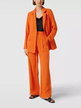 Блейзер с воротником-лацканами Minus, оранжевый