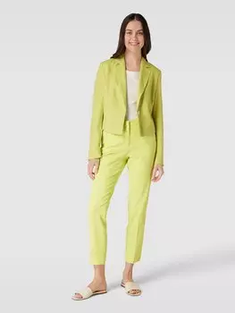 Блейзер с воротником-лацканами More & More, светло-зеленый