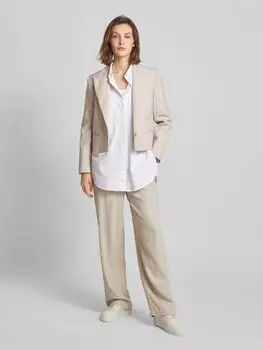 Блейзер с воротником-лацканом модель «ФИОНА» Mango, песочный